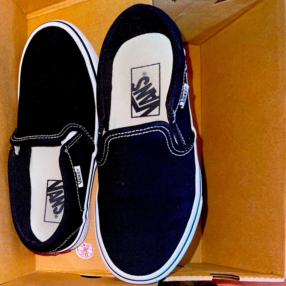 Vans slip on